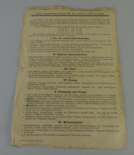 Kurzanleitung / Handbuch Imbert-PUK Holzvergaser / Holzgas 1930er Jahre