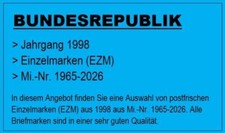 Auswahl BUND / BRD ** Ausgaben