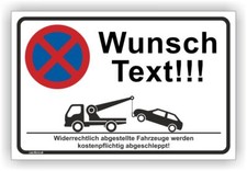 Parkverbotsschild Parken verboten Schild Privatparkplatz Parkplatz Schilder P6