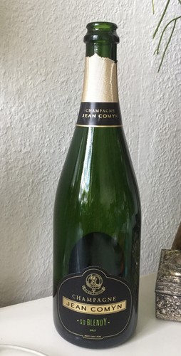 Jean comyn champagner flasche - jean,