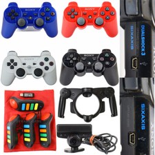 Original Sony PS3 Playstation 3 Zubehör Set Controller Wireless Buzzer Mikrofone