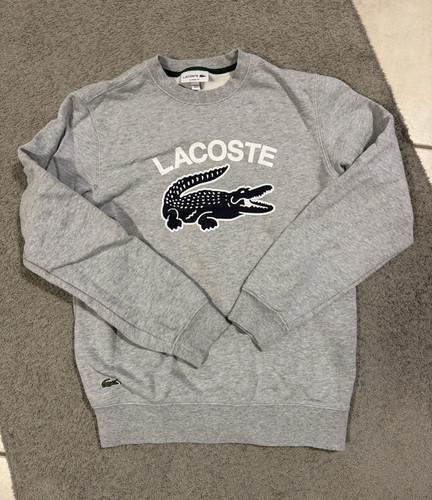 Lacoste herren pullover - herren, grau