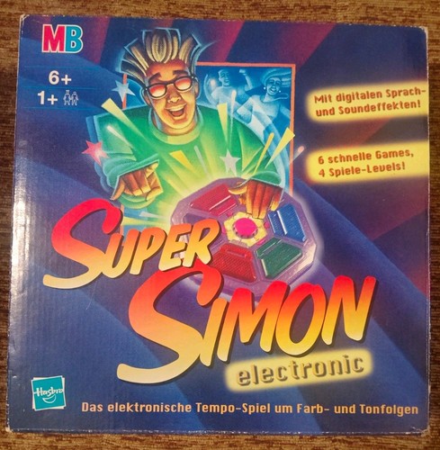 Hasbro super simon - mb,
