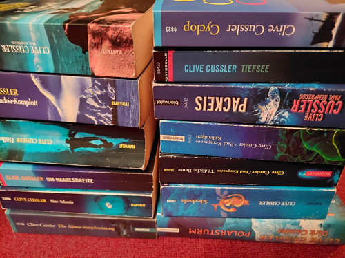 Clive cussler bücher - 13,