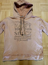 Soccx Hoodie 3/4 Arm apricot