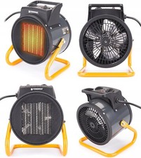 Heizlüfter Elektro Heizgerät Keramik 3,5 kW Elektroheizer Heizgebläse Bauheizer