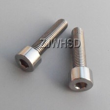 2pcs M7x30mm Titanium Hex
