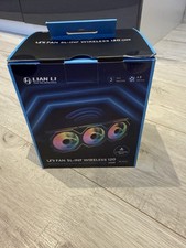 Lian Li UNI FAN SL-INF 120 3 Pack ARGB Lüfter - Schwarz (UF-SLIN120-3B)