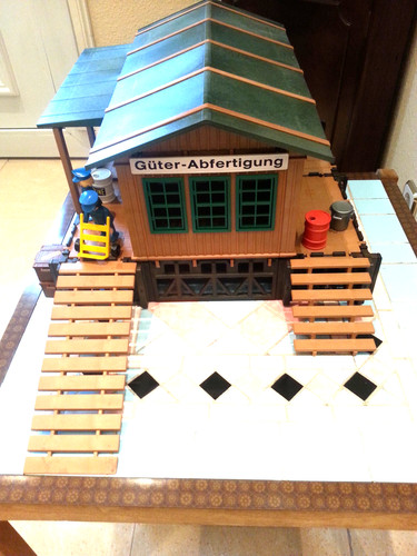 Playmobil 4305 güterbahnhof - ,