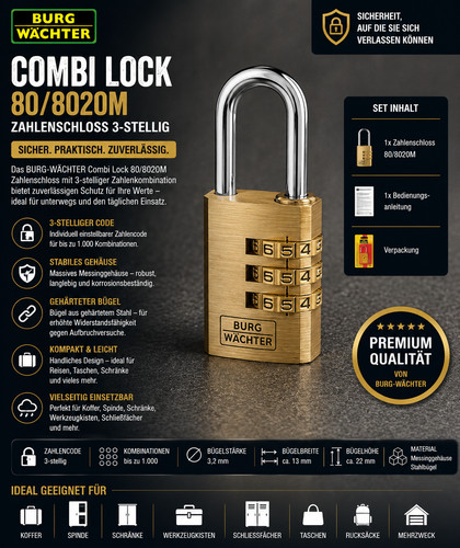 Burg wächter combi lock - combi,