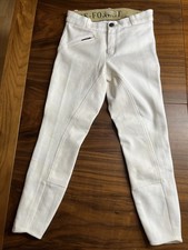 Kinder Reithose Größe 134 Weiß von Loesdau Marke Black-Forest