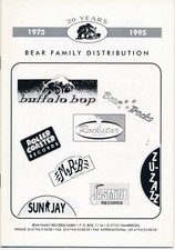 Bear Family Records Katalog 1996  - Deutsche Schlager - Schallplatten - Vinyl