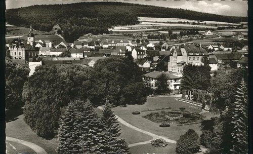 Bad salzschlirf teilansicht - bad,