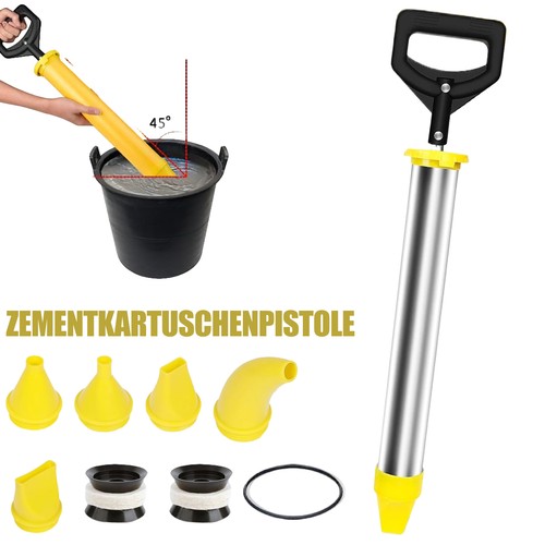 Mörtelspritze edelstahl mit - edelstahl,