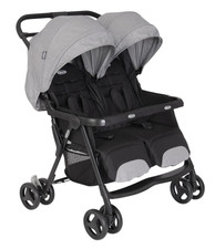 Graco DuoRider Doppel-Kinderwagen, Geschwisterwagen, Steeple Gray