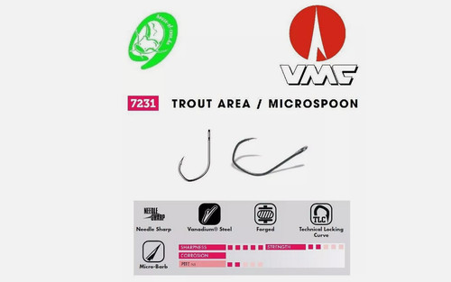 Vmc microspoon trout - vmc,