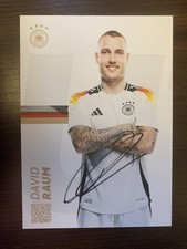 David Raum AK Autogrammkarte