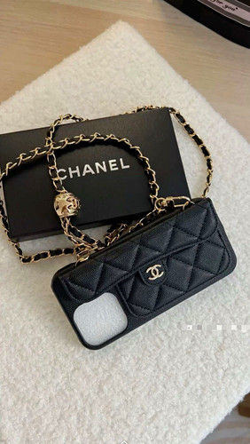 Chanel handyhülle schwarz - chanel,