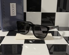 Gucci GG0010S 001 Black Grey