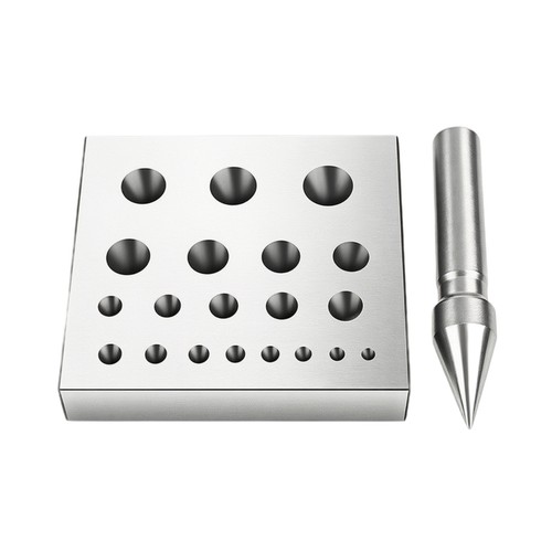 Formblock mit punze gehärtet - mit,
