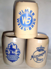 3 x 0,5 l Bierkrüge von verschieden Brauereien 4