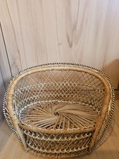 Korbsofa Puppen geflochten 25