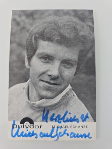 Michael schanze autogramm - schanze,