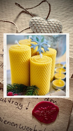 Bienenwachskerzen