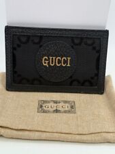 Original Gucci Geldbörse Portemonnaie Kartenetui Card Case Wallet schwarz *NEU*