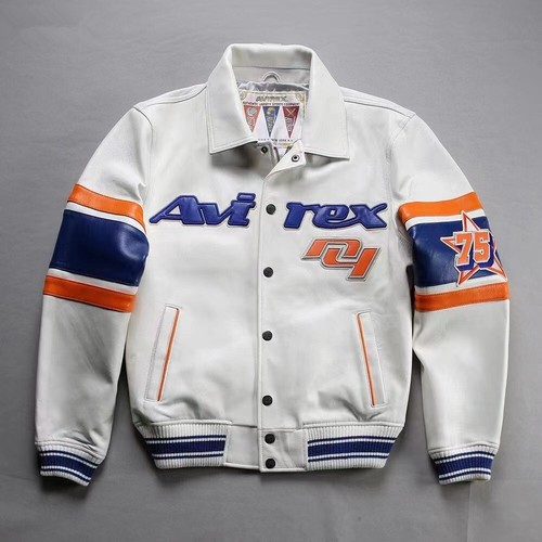 Leder baseball jacke usaf - leder,