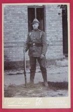 Portraitfoto - Kolonialsoldat - Schutztruppen - Atelier Spandau - TOP