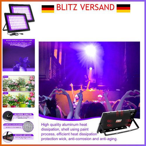 Led schwarzlicht strahler - 2,