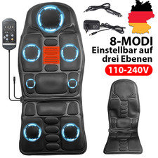 Massagesitzauflage Massagesitz Vibrations Rückenmassagegerät für Auto Zuhause