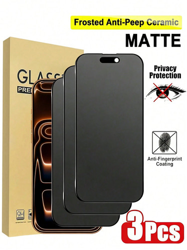 3er pack matte anti - pack,