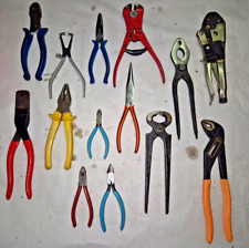 14 x Zangen Set Knipex Belzer Heba Crescent Kerbfix