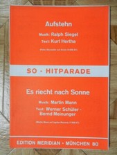 Aufstehn - Es riecht nach Sonne mit Gesangsstimme +Text