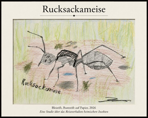 Rucksackameise ameise - rucksackameise,