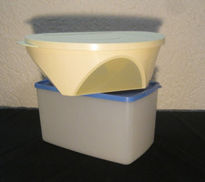 Tupperware Mediterrano 2,5 Liter + großer Gefrierbehälter 2,8 Liter Eiszeit