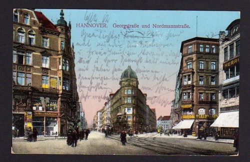 27540 hannover georgstraße - ak,