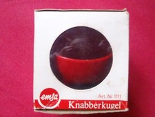 Spaceage 70er Jahre Knabberschale von Emsa in rot
