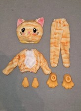 Barbie Cutie Reveal Cat Katze Kleidung Kostüm For Doll Orange 1 Serie