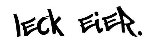 Autoaufkleber sticker leck - sticker,