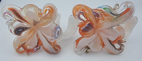Stück murano glas blumen - glas,