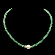 Smaragd-Kette Halskette &