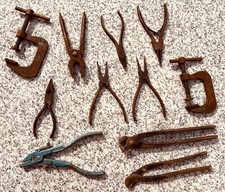 Alte Zangen Zwingen z.B