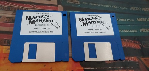 Maniac mansion lucasfilm - mansion, (lucasfilm