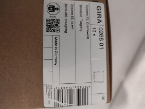 Gira 026801 blindabdeckung mit - gira,