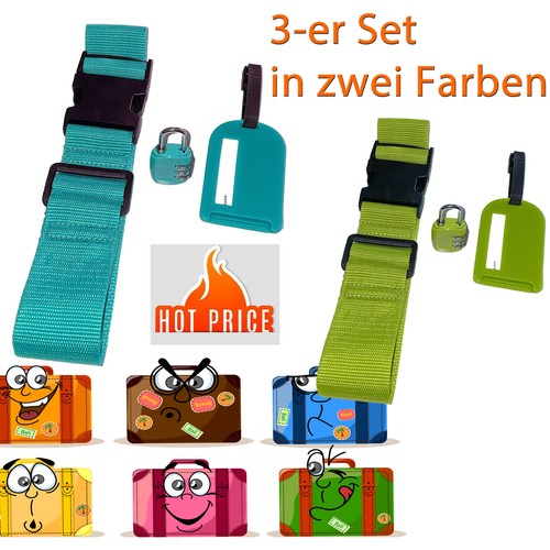 Set koffergurt mit - koffergurt,