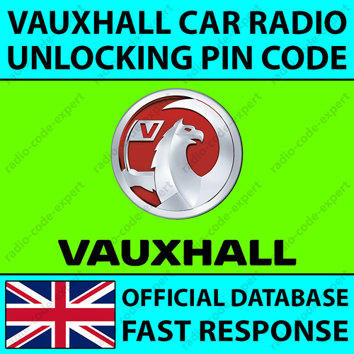 Vauxhall radio entsperrpin - vauxhall,