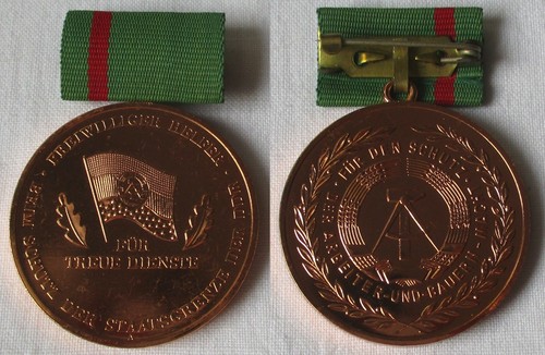 Ddr medaille treue dienste - medaille,